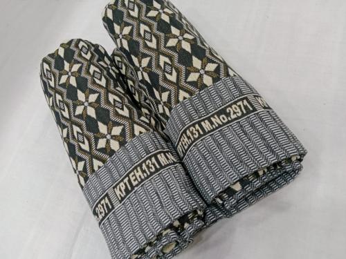 BEDSHEET ERODE JACQUARD 90X108